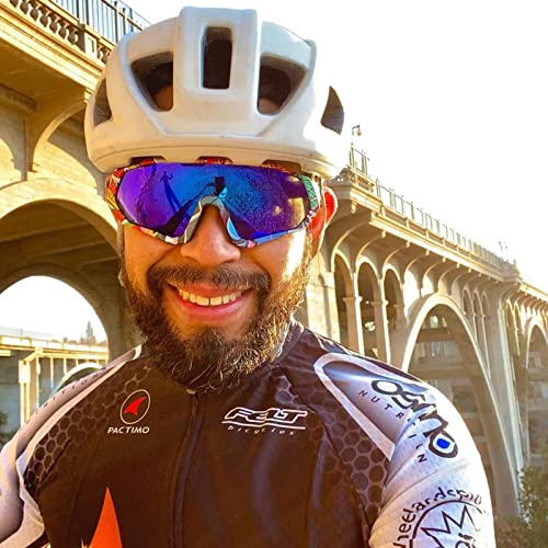 KAPVOE Cycling Glasses Polarized Sports Sunglasses MTB Mountain Bike Eyewear Men Women Road Bicycle BMX Running Fishing Golf - Image 4