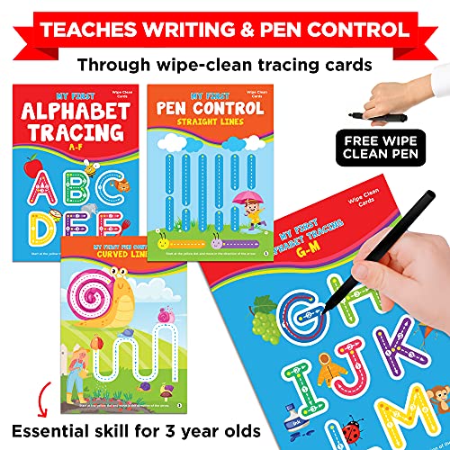 Learnabee Toys for 3 Year Old Boys/Girls | Gift for 3 Year Old Kids | Board Books and Fun Activities | Learning and Educational Toys & Games (1 Box Set) - Image 2